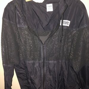 Victoria’s Secret pink windbreaker jacket